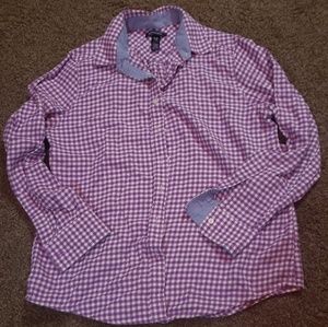 Lands End womens button down top
